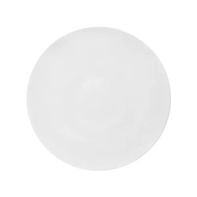 Блюдо «Силк» фарфор D=310,H=25мм белый