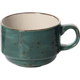 Чашка чайная «Крафт Блю» фарфор 200мл D=8,H=6см синий,коричный