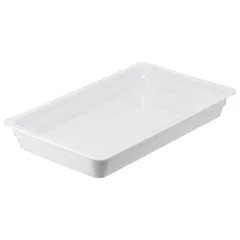 Емкость для мармита GN 1/1 фарфор ,H=65,L=530,B=325мм белый