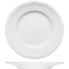 Plate “Stuttgart” small  porcelain  D=28, H=3cm  white