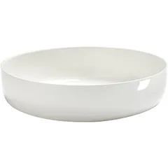 Salad bowl “Base” 5  porcelain  D=24, H=6cm  white, glossy.