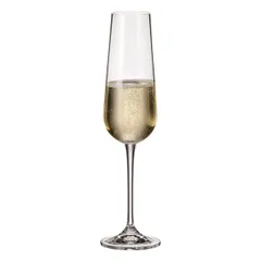 Бокал-флюте «Ардеа» стекло 220мл D=66,H=265мм прозр., изображение 2