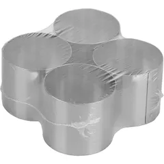 Кольцо кондитерское (набор)[4шт] сталь нерж. D=50,H=45мм