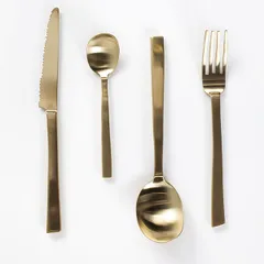 Ложка кофейная «Маартен Баас» сталь нерж.,латунь золотой, изображение 2