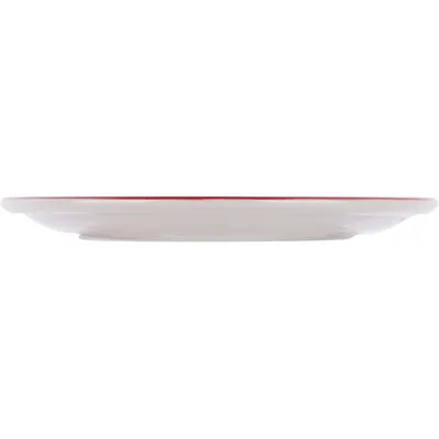 Тарелка «Кото Рэд» мелкая фарфор D=15см черный,красный, изображение 2
