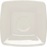 Блюдце «Виктория» фарфор ,H=15,L=149,B=149мм белый