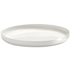 Dish “Base” deep  porcelain  D=28, H=3cm  white, gloss.