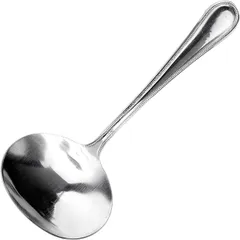 Spoon for sauce “Sonnet” stainless steel 17ml ,L=210/51,B=73mm metal.