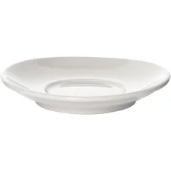 Блюдце «Кунстверк» фарфор D=150/70,H=23мм белый, изображение 2