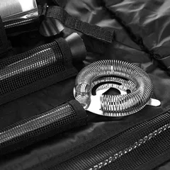 Набор барный «Комплекс-Бар» в скрутке (5 предметов) сталь нерж., изображение 2