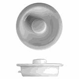 Крышка для чайника «Принцип» фарфор 1,2л D=115,H=45мм белый