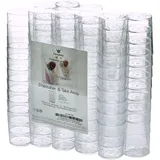 Креманка «Классик» набор[100шт] полистир.пищ. 90мл D=50,H=65мм прозр.