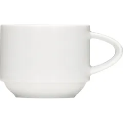 Tea cup “Enjoy”  porcelain  180 ml  white