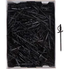 Skewers for canapés “Sword”[500pcs] plastic ,L=7cm black