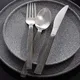 Нож столовый «Дистрест» сталь нерж. ,L=22,9см черный,металлич., изображение 2