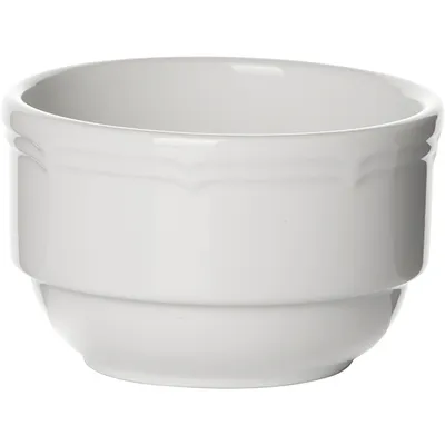 Сахарница «Увертюра» без крышки фарфор 260мл D=10,H=6см белый