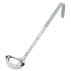 Ladle stainless steel, polyvinylchloride 120ml D=82,L=365mm gray