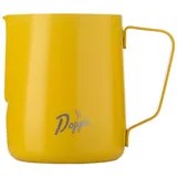 Pitcher stainless steel 350ml D=66,H=90mm yellow.