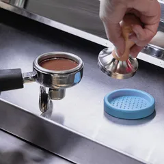 Подставка для темпера силикон D=62/74мм голуб., изображение 4