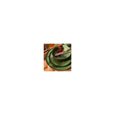 Тарелка «Сейдж» фарфор D=21см зелен.,бронз., Диаметр (мм): 210, изображение 11