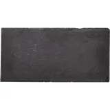 Блюдо для подачи сланец натур. ,H=5,L=400,B=200мм черный