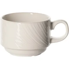 Чашка кофейная «Спайро» фарфор 85мл D=60,H=45,L=85мм белый