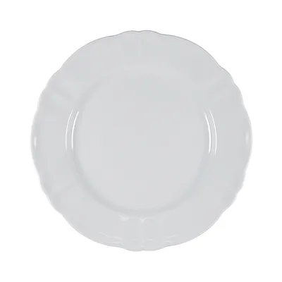 Тарелка десертная «Гармония» фарфор D=205,H=30мм белый