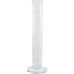 Цилиндр мерный ГОСТ-1770-74 стекло 100мл D=3,H=27см прозр.