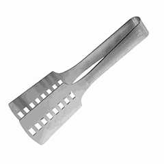 Щипцы сервировочные для пирожных сталь нерж. ,L=225,B=54мм металлич.