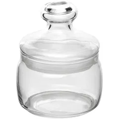 Банка «Чешни» круглая с крышкой стекло 420мл D=94,H=130мм прозр., изображение 2