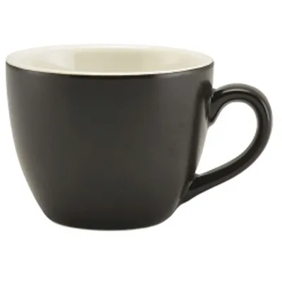 Чашка чайная «Мэтт Блэк» фарфор 90мл черный, Объем по данным поставщика (мл): 90