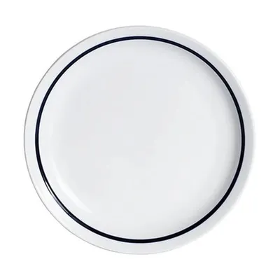 Тарелка «Эр-гоу!» керамика D=230,H=25мм белый,синий