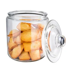 Банка «Классик» круглая с крышкой стекло,стекло 4л D=18,H=26см прозр., изображение 3