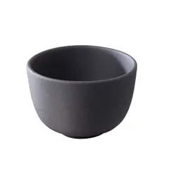 Salad bowl “Basalt” ceramics 35ml D=49,H=35mm black,matte