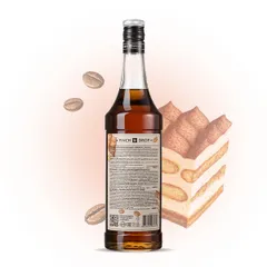 Сироп «Тирамису» Pinch&Drop стекло 1л D=85,H=330мм, изображение 4