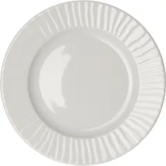 Тарелка «Нестор» мелкая фарфор D=26,H=2см белый