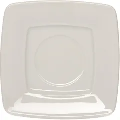 Блюдце «Виктория-отель» квадратное фарфор ,H=20,L=155,B=155мм белый