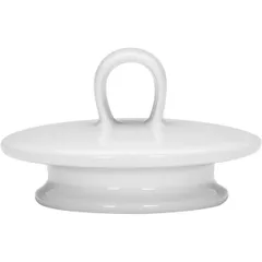 Lid for teapot 400 ml “Plage”  porcelain  white