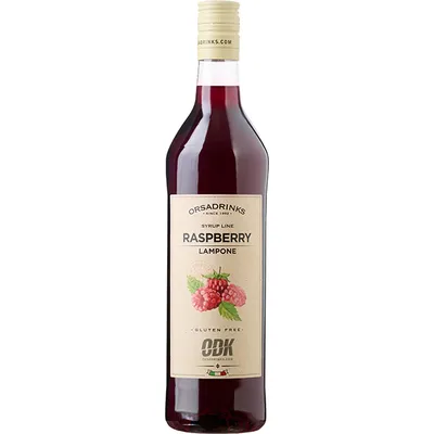 Сироп «Малина» ODK пластик 1л D=8,H=32см, Состояние товара: Новый, Вкус: Малина, Материал: Пластик, Объем по данным поставщика (мл): 1000