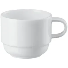 Tea cup “Neve”  bone porcelain  220 ml  white