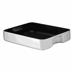 Baking dish with built-in handles L50  metal.