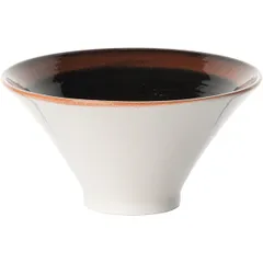 Салатник «Кото» фарфор 450мл D=15,H=8см черный,коричнев.
