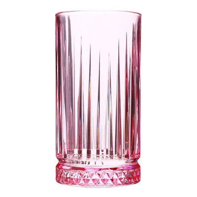 Хайбол «Энджой» стекло 445мл D=76,H=150мм розов., Цвет: Розовый