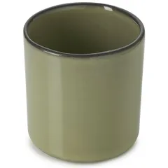 Glass for hot drinks “Karakter” ceramics 80ml D=58,H=58mm green.