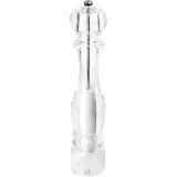 Мельница для соли «Нэнси» металлический механизм акрил D=55,H=380мм прозр.,металлич.