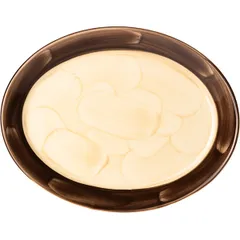 Блюдо «Пепперкорн» овальное фарфор ,H=20,L=280,B=215мм коричнев.,бежев.