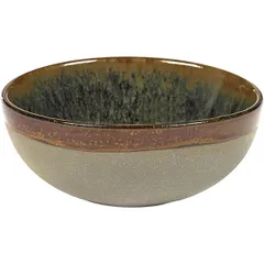 Salad bowl “Serfis” ceramics 175ml D=110,H=45mm gray, dove