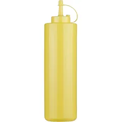 Container for sauces  polyethylene  0.72 l  yellow.