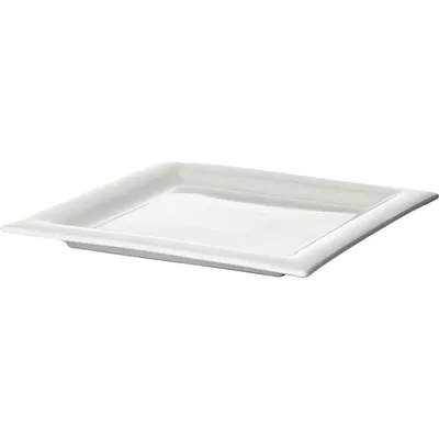Тарелка «Кунстверк» квадратная фарфор ,H=2,L=26,B=26см белый, Длина (мм): 260, изображение 2