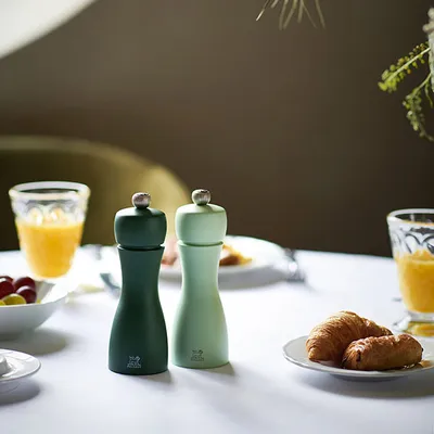 Набор мельниц для специй «Таити»[2шт] бук,сталь нерж. D=52,H=150мм изумруд.,салатов., Цвет: Изумрудный, изображение 13